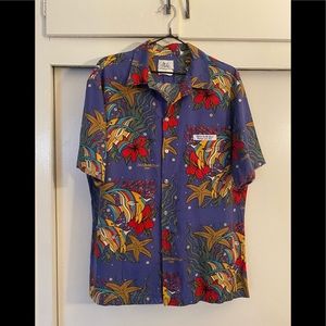 Vintage Malia Hawaiian shirt, 1989 size large, very good condition